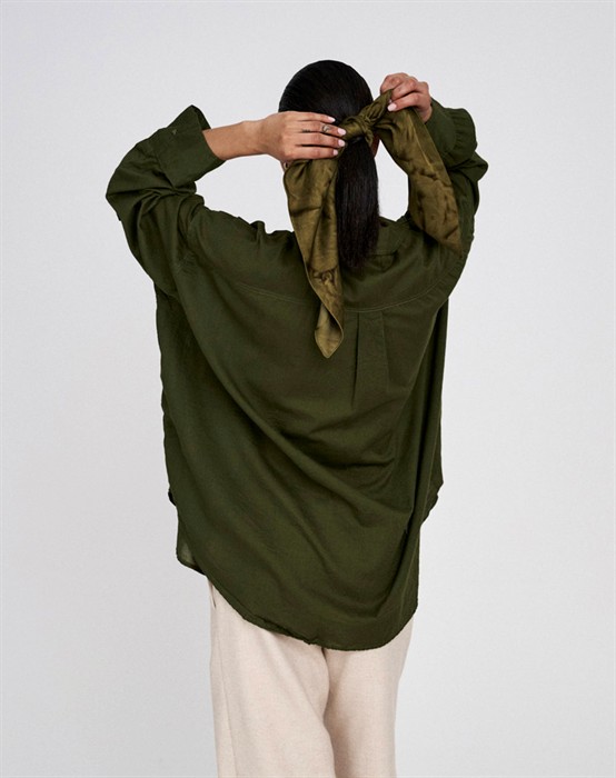 Noah Cotton Oversized Skjorte